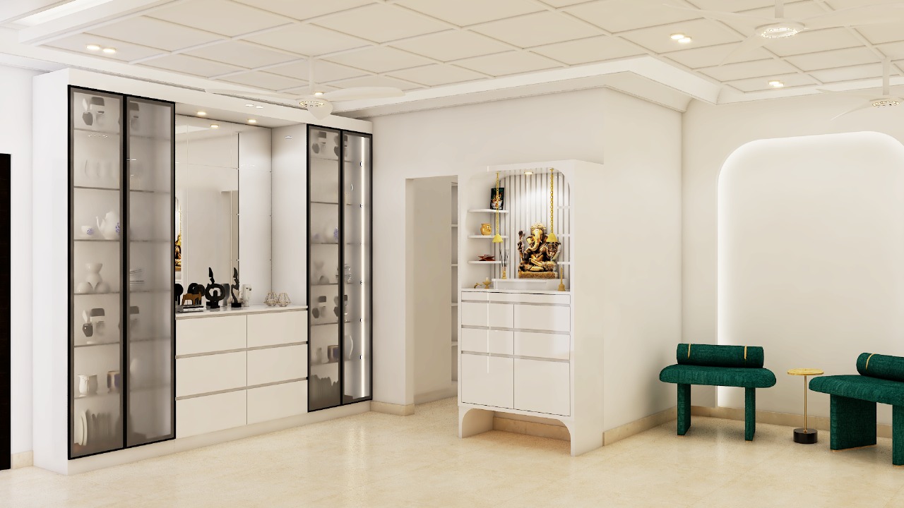Foyer and Pooja Unit